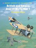 Cover: British and Empire Aces of World War 1 - Osprey Publishing