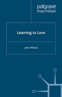 Enlarge image Cover: Learning to Love - Palgrave Macmillan