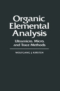 Abbildung von: Organic Elemental Analysis - Academic Press