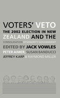 Cover: Voters' Veto - Auckland University Press