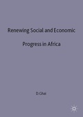 Cover: Renewing Social and Economic Progress in Africa - Palgrave Macmillan