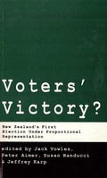 Cover: Voters' Victory - Auckland University Press
