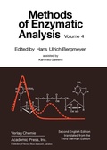 Cover: Methods of Enzymatic analysis V4 - Academic Press