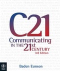 Cover: Communicating in the 21st Century - Wiley