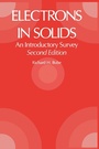 Cover: Electrons in Solids 2e - Academic Press