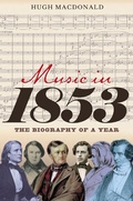 Cover: Music in 1853 - Boydell Press