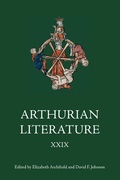 Cover: Arthurian Literature XXIX - D.S. Brewer