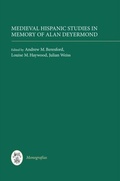 Cover: Medieval Hispanic Studies in Memory of Alan Deyermond - De Gruyter