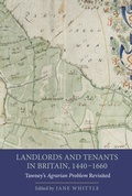 Cover: Landlords and Tenants in Britain, 1440-1660 - De Gruyter