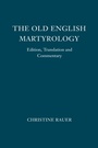 Cover: The <I>Old English Martyrology</I> - De Gruyter
