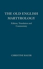 Cover: The Old English Martyrology - D.S. Brewer
