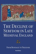 Cover: The Decline of Serfdom in Late Medieval England - De Gruyter