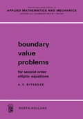 Cover: Boundary Value Problems For Second Order Elliptic Equations - Elsevier