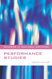 Enlarge image Cover: Performance Studies - Red Globe Press