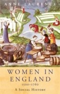 Cover: Women In England 1500-1760 - Weidenfeld & Nicolson