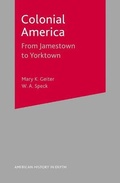 Cover: Colonial America - Palgrave Macmillan
