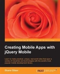 Cover: Creating Mobile Apps with jQuery Mobile - Packt Publishing