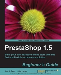Enlarge image Cover: PrestaShop 1.5 Beginner's Guide - Packt Publishing