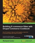 Cover: Building E-commerce Sites with Drupal Commerce Cookbook - Packt Publishing
