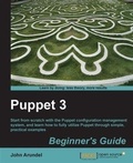 Cover: Puppet 3 Beginner's Guide - Packt Publishing