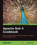 Cover: Apache Solr 4 Cookbook - Packt Publishing