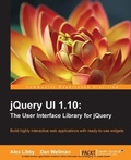 Cover: jQuery UI 1.10: The User Interface Library for jQuery - Packt Publishing