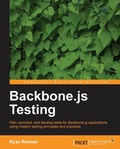 Cover: Backbone.js Testing - Packt Publishing