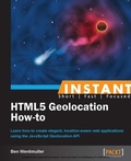 Cover: Instant HTML5 Geolocation How-to - Packt Publishing