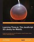 Cover: Learning Three.js: The javascript 3D library for WebGL - Packt Publishing