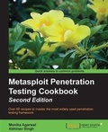Cover: Metasploit Penetration Testing Cookbook - Packt Publishing