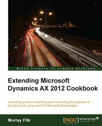 Abbildung von: Extending Microsoft Dynamics AX 2012 Cookbook - Packt Publishing