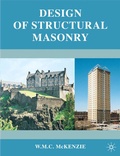 Cover: Design of Structural Masonry - Red Globe Press