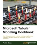 Cover: SQL Server and Power Pivot - Tabular Modeling Cookbook - Packt Publishing