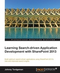 Cover: Developing Search-Driven Applications with Sharepoint 2013 - Packt Publishing