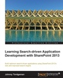 Cover: Learning Search-driven Application Development with SharePoint 2013 - Packt Publishing