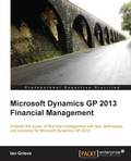 Cover: Microsoft Dynamics GP 2013 Financial Management - Packt Publishing