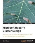Cover: Microsoft Hyper-V Cluster Design - Packt Publishing