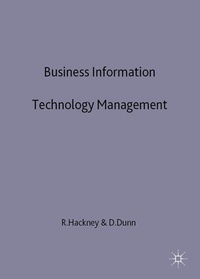 Enlarge image Cover: Business Information Technology Management - Palgrave Macmillan