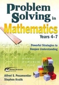 Cover: Problem Solving in Mathematics, Years 4-7 - Hawker Brownlow Education Pty Ltd