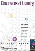 Cover: Dimensions of Learning Teacher's Manual - Hawker Brownlow Education Pty Ltd
