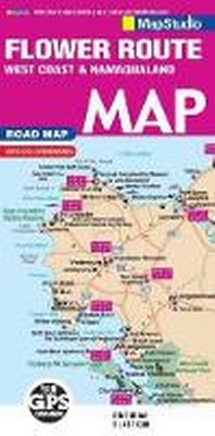 Enlarge image Cover: Flower route road map - Map Studio