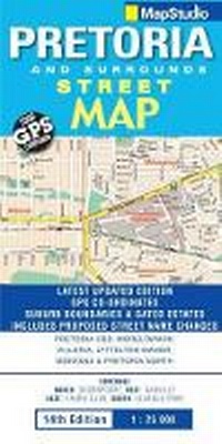 Abbildung von: Pretoria street map - Map Studio