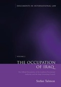 Cover: The Occupation of Iraq: Volume 2 - Hart Publishing
