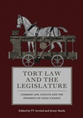 Cover: Tort Law and the Legislature - Hart Publishing