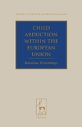 Cover: Child Abduction within the European Union - Hart Publishing