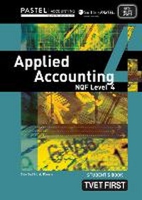 Abbildung von: Applied Accounting NQF4 Student's Book - Macmillan Education South Africa