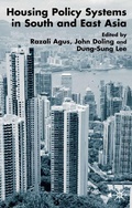 Cover: Housing Policy Systems in South and East Asia - Palgrave Macmillan