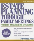 Cover: Estate Planning Through Family Meetings - Self-Counsel Press