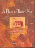 Cover: A Place of Their Own - Australian Scholarly Publishing