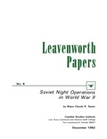 Cover: Soviet Night Operations in World War II - Books Express Publishing